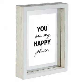 Hama Happy Single picture frame White