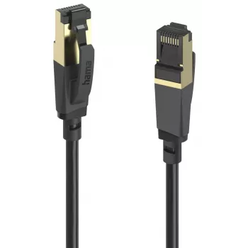Hama 00202002 networking cable Black 3 m Cat8 S/FTP (S-STP)