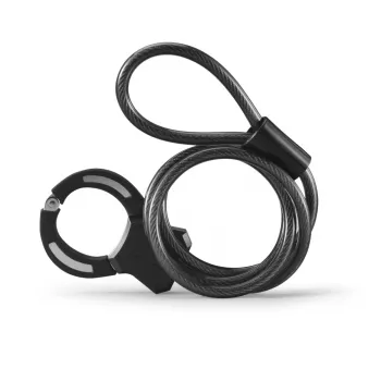 Hama 00178159 bike lock Black 1200 mm Cable lock