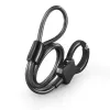 Hama 00178159 bike lock Black 1200 mm Cable lock