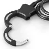 Hama 00178159 bike lock Black 1200 mm Cable lock