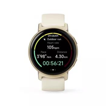 Hama Arion 3.35 cm (1.32 inch) AMOLED 43 mm Digital 466 x 466 pixels Touchscreen Gold GPS (satellite)