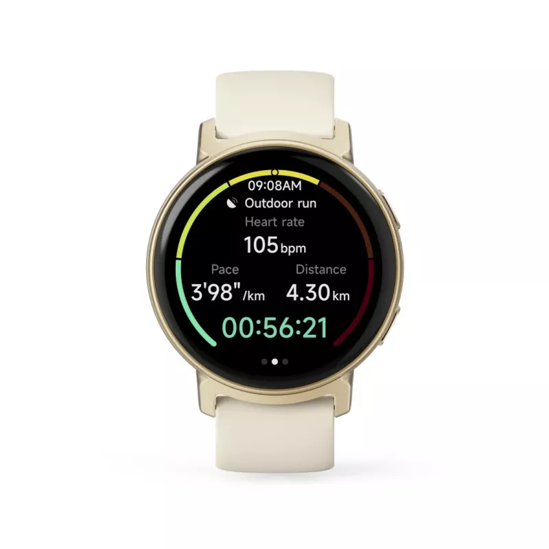 Hama Arion 3.35 cm (1.32 inch) AMOLED 43 mm Digital 466 x 466 pixels Touchscreen Gold GPS (satellite)
