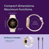 Hama Arion 3.35 cm (1.32 inch) AMOLED 43 mm Digital 466 x 466 pixels Touchscreen Gold GPS (satellite)