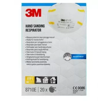3M 8710PRO20 dust mask 20 pc(s) Cup FFP1