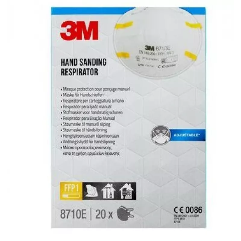 3M 8710PRO20 dust mask 20 pc(s) Cup FFP1