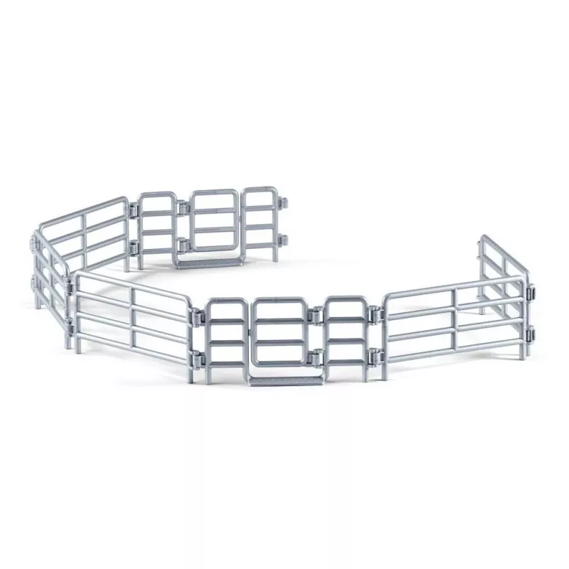 schleich Corral Fence, Toy figure fence, 3 yr(s), Silver