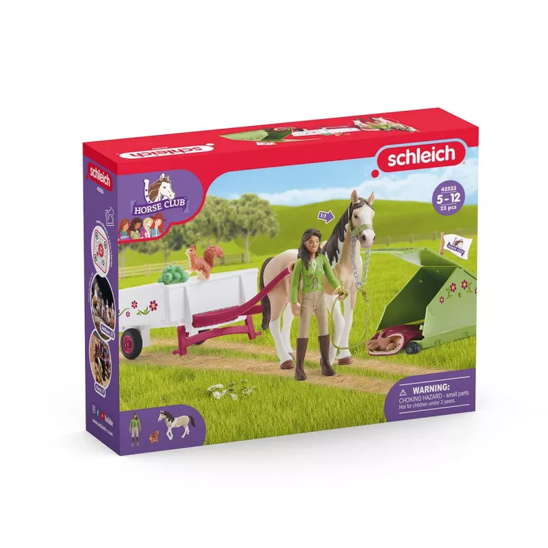 Action/Adventure Schleich HORSE CLUB Sarah's Camping Adventure Age 5-12
