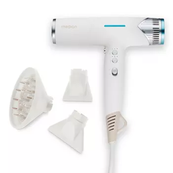 Hair dryer MEDION LIFE HD2 1740 W, white, max temperature 95 °C, 1.8 m cord