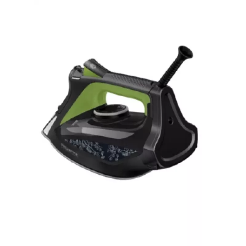 Rowenta DW6330 Eco Intelligence Dry & Steam iron Microsteam 400 HD soleplate 2500 W Black, Green