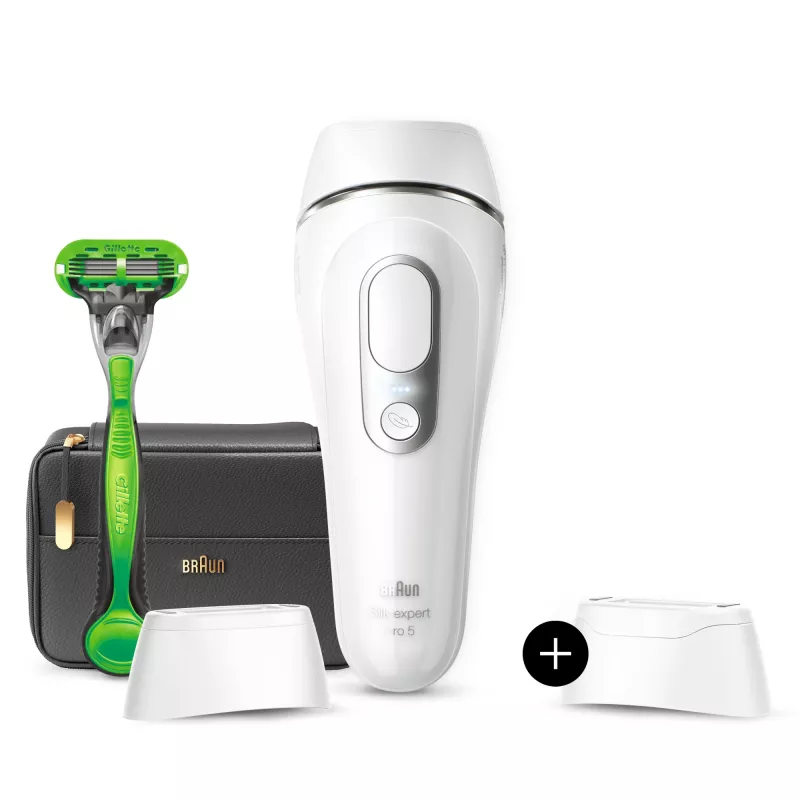 Braun Silk-expert Pro Silk·expert Pro 5 PL5145 Intense pulsed light (IPL) Silver, White