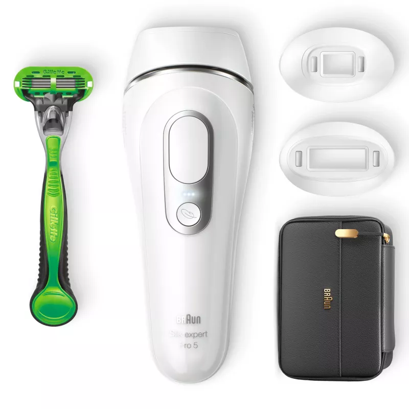 Braun Silk-expert Pro Silk·expert Pro 5 PL5145 Intense pulsed light (IPL) Silver, White