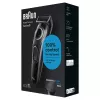 Braun BeardTrimmer 3 Beard Trm 3 BT3400, Washable, Battery, Black