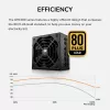 Power Supply COUGAR GR 1000W ATX3.1 PCIE 5.1 80 PLUS Gold, 1000 W, 20+4 pin ATX, 120 mm fan