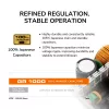 Power Supply COUGAR GR 1000W ATX3.1 PCIE 5.1 80 PLUS Gold, 1000 W, 20+4 pin ATX, 120 mm fan