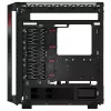 XPG BATTLECRUISER II ST Mid-Tower Black, Midi Tower, PC, Black, ATX, EATX, micro ATX, Mini-ITX, Stainless steel, Gaming