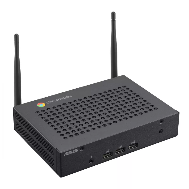 ASUS Chromebox CF40-BC012UN Intel® Celeron® N N4500 8 GB LPDDR4x-SDRAM 64 GB eMMC ChromeOS Mini PC Black