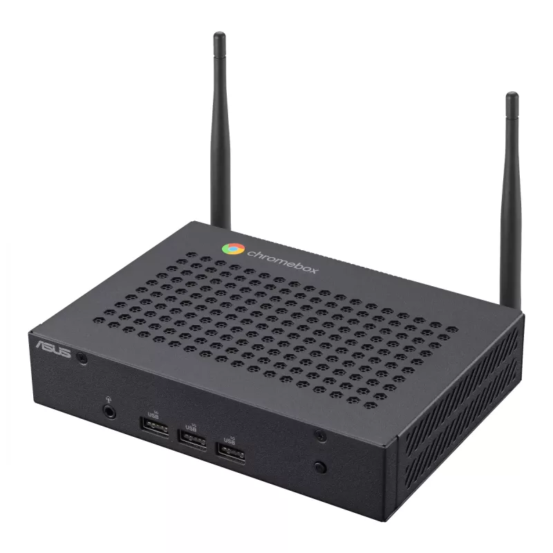 ASUS Chromebox CF40-BC012UN Intel® Celeron® N N4500 8 GB LPDDR4x-SDRAM 64 GB eMMC ChromeOS Mini PC Black