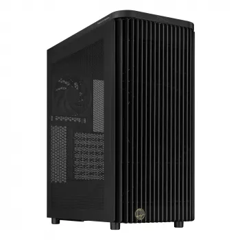 PC Case ASUS ProArt PA401 Mesh Panel Black, ATX, 2x160mm front, 1x120mm rear, 2x3.5 inch + 2x2.5 inch, USB 3.2 Gen1