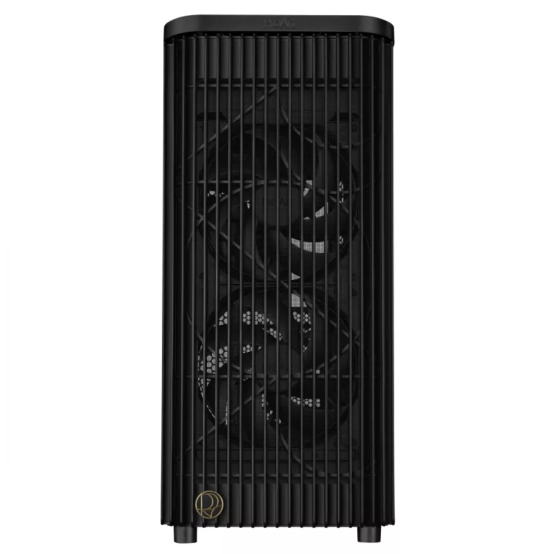 PC Case ASUS ProArt PA401 Mesh Panel Black, ATX, 2x160mm front, 1x120mm rear, 2x3.5 inch + 2x2.5 inch, USB 3.2 Gen1