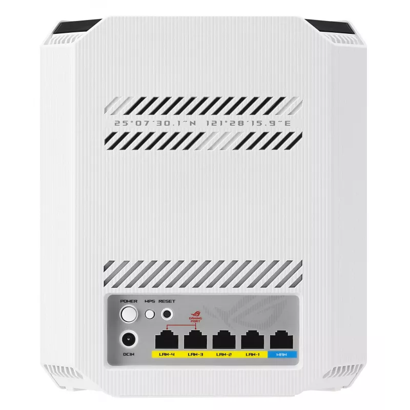 ASUS GS-BE7200 wireless router 2.5 Gigabit Ethernet Dual-band (2.4 GHz / 5 GHz) White, Black
