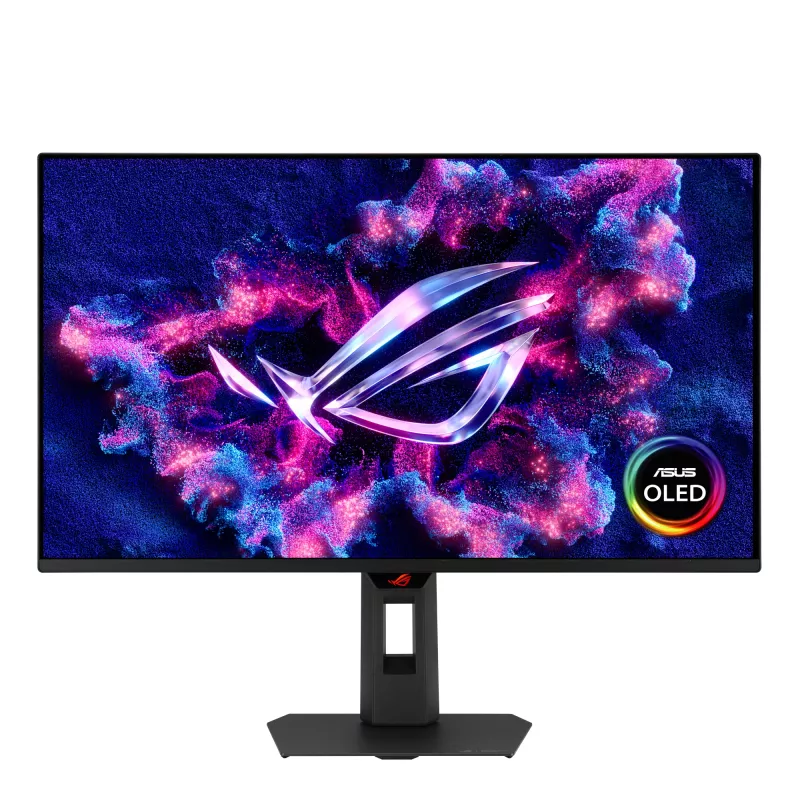 ASUS ROG Strix OLED XG27AQDMG gaming monitor 26.5 inch 2560x1440 WOLED 0.03 ms USB 3.2 Gen 1 VESA height-adjustable, black