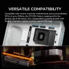 Cougar CFV235 Vision Midi Tower PC Case, ARGB, 9.16 inch LCD (1920×462), Tempered Glass, Black