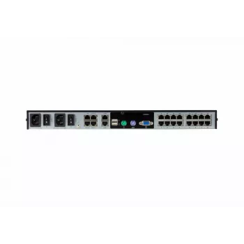 ATEN 16-Port 2-Bus CAT5e/6 KVM Over IP Switch, LUC (Laptop USB Console), with Audio & Virtual Media Support