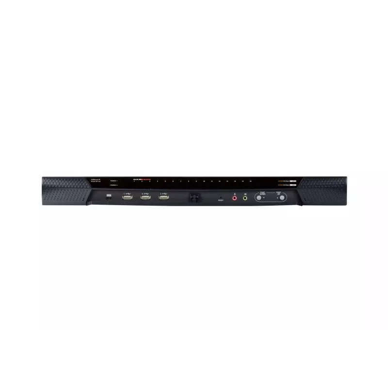 ATEN 16-Port 2-Bus CAT5e/6 KVM Over IP Switch, LUC (Laptop USB Console), with Audio & Virtual Media Support