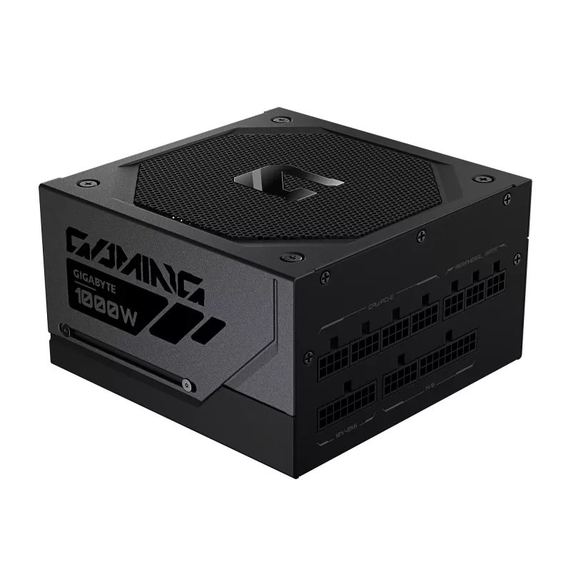 GIGABYTE GAMING 1000GM PG5 Power Supply Unit - PCIe 5.1, 80 PLUS Gold, Fully Modular Design, 135mm Fan, ATX 3.1 compatible, EU Plug