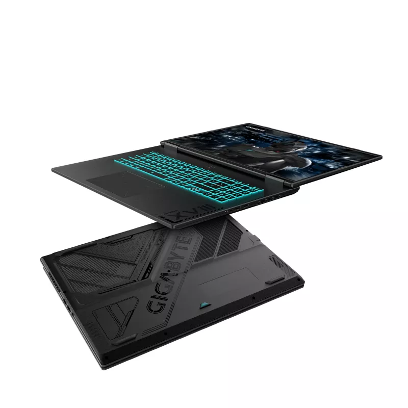 GIGABYTE GAMING A18 PRO DYJG3DEBC4SH laptop Intel Core 7 240H 45.7 cm (18 inch) WQXGA 32 GB LPDDR5x-SDRAM 1 TB SSD NVIDIA GeForce RTX 5080 Wi-Fi 6E (802.11ax) Windows 11 Home Black