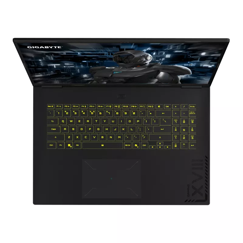 GIGABYTE GAMING A18 PRO DYJG3DEBC4SH laptop Intel Core 7 240H 45.7 cm (18 inch) WQXGA 32 GB LPDDR5x-SDRAM 1 TB SSD NVIDIA GeForce RTX 5080 Wi-Fi 6E (802.11ax) Windows 11 Home Black