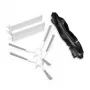 Accessory kit for TP-Link Tapo RVA100 robot vacuum — 2 washable HEPA filters, main brush, 2 side brushes (black/white)