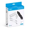 Accessory kit for TP-Link Tapo RVA100 robot vacuum — 2 washable HEPA filters, main brush, 2 side brushes (black/white)