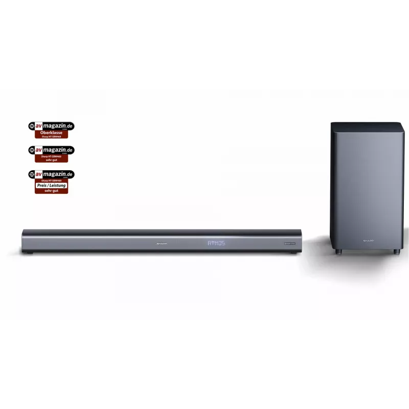 Sharp HT-SBW460 soundbar speaker Metallic 3.1 channels 440 W