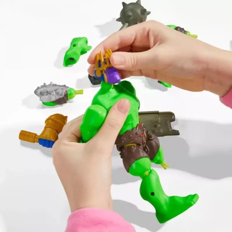 HASBRO Marvel MixMashers Avengers Hulk Mix-&-Match action figure, multicolour, for ages 4+