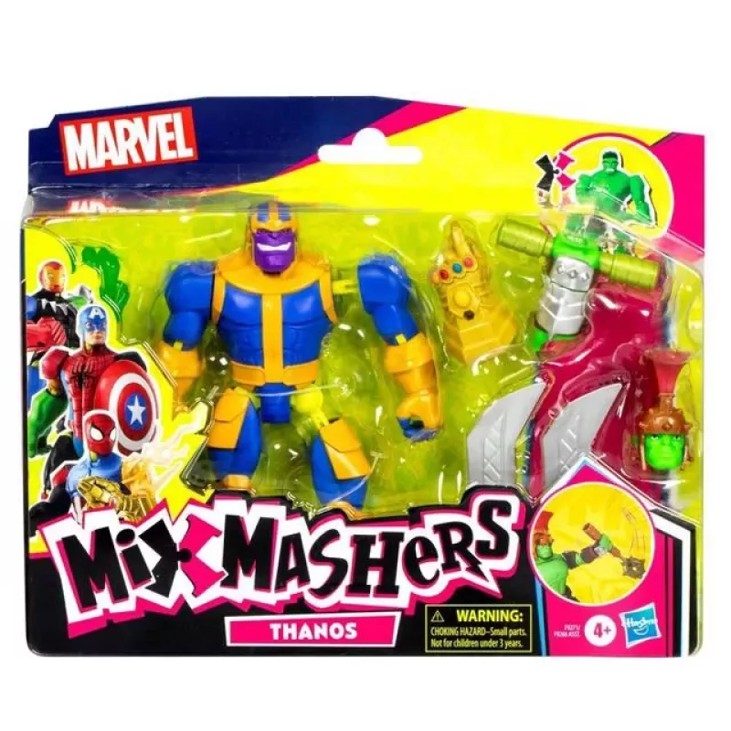 Marvel MixMashers Avengers Thanos Mix-&-Match, 4 yr(s), Multicolour