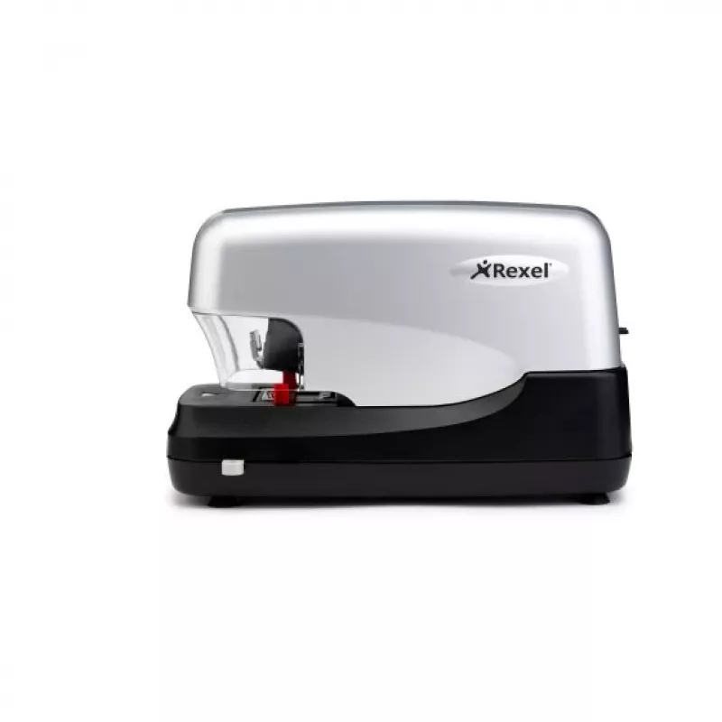 Rexel Stella70 Electric Cartridge Stapler EU, 70 sheets, Rear, 5000 staples, Black, Silver, 259 mm, 372 mm