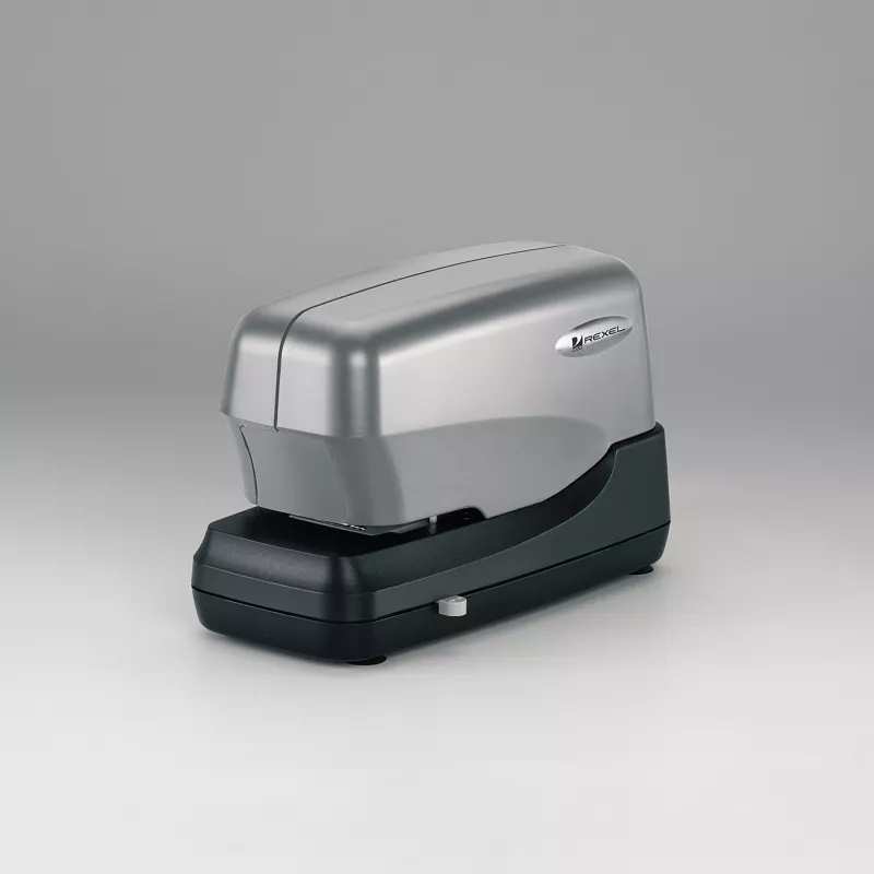 Rexel Stella70 Electric Cartridge Stapler EU, 70 sheets, Rear, 5000 staples, Black, Silver, 259 mm, 372 mm