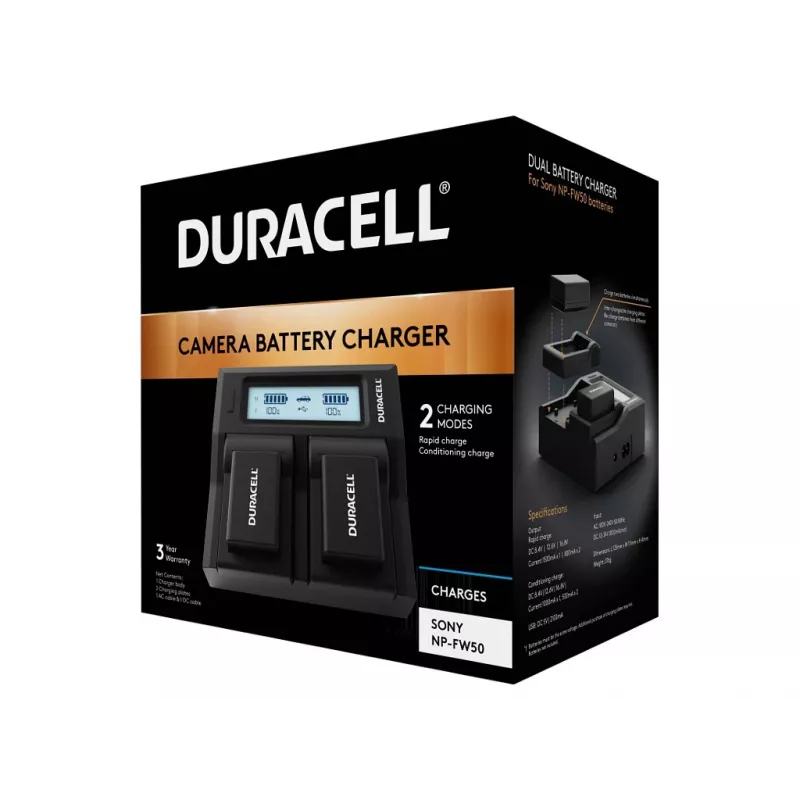 Duracell DRS6120 battery charger