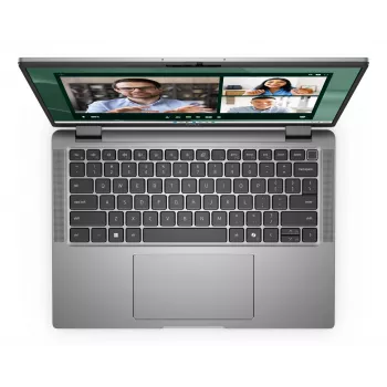 DELL Latitude 7450 2-in-1 Intel Core Ultra 7 165U Hybrid (2-in-1) 35.6 cm (14 inch) Touchscreen Full HD+ 16 GB LPDDR5x-SDRAM 512 GB SSD Wi-Fi 7 (802.11be) Windows 11 Pro German Grey