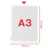 Esselte Quality Pocket A3 Portrait, 30% pre-consumer recycled plastic