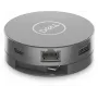 DELL 6-in-1 USB-C Multiport Adapter - DA305, Wired, USB 3.2 Gen 2 (3.1 Gen 2) Type-C, 10,100,1000 Mbit/s, Silver, 3840 x 2160 pixels, Dell