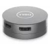 DELL 6-in-1 USB-C Multiport Adapter - DA305, Wired, USB 3.2 Gen 2 (3.1 Gen 2) Type-C, 10,100,1000 Mbit/s, Silver, 3840 x 2160 pixels, Dell