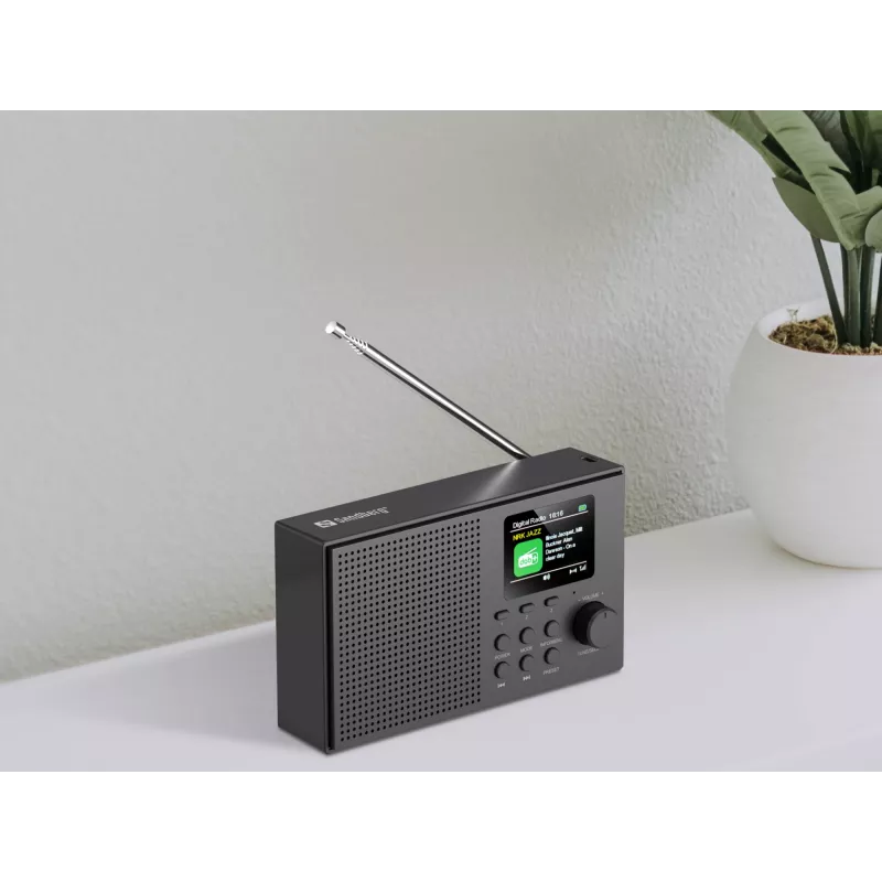Sandberg Speaker Radio DAB+BT Recharge, Portable, Analog & digital, DAB+, FM, 87.5 - 108 MHz, 174 - 240 MHz, 3 W