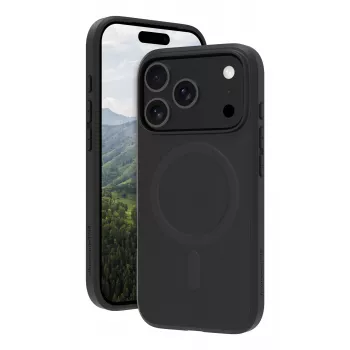 Protective Back Cover dbramante1928 Nuuk Pro MS for Apple iPhone 17 Pro — MagSafe-compatible, plastic, black