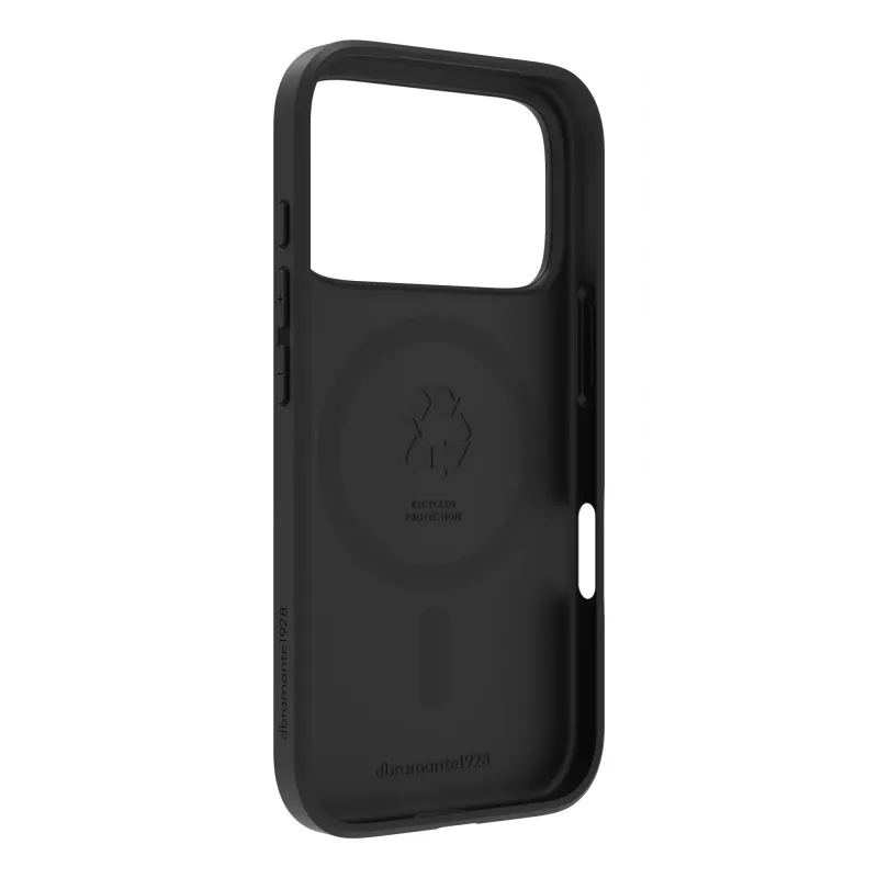 Protective Back Cover dbramante1928 Nuuk Pro MS for Apple iPhone 17 Pro — MagSafe-compatible, plastic, black