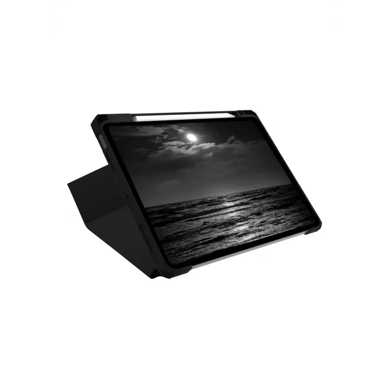Tablet flip case d bramante LOIAICBL6825 for Apple iPad Air 11 inch (27.9 cm) — compatible M3/M2/5th/4th, stand mode, 220 g