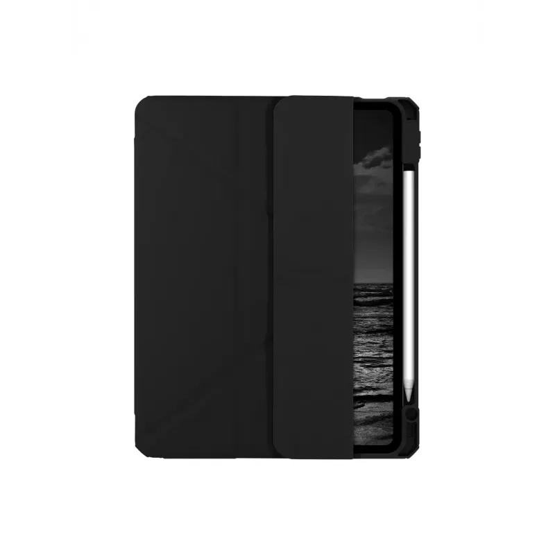 Tablet flip case d bramante LOIAICBL6825 for Apple iPad Air 11 inch (27.9 cm) — compatible M3/M2/5th/4th, stand mode, 220 g