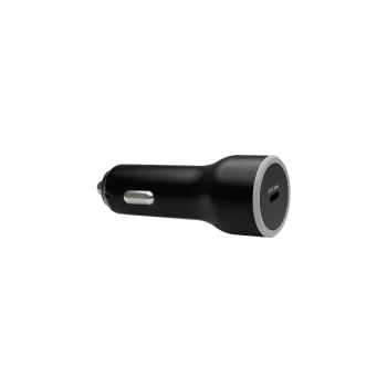 Car Charger USB-C 65W by d bramante re-charge — 12–24V cigar lighter, 1× USB-C, Black